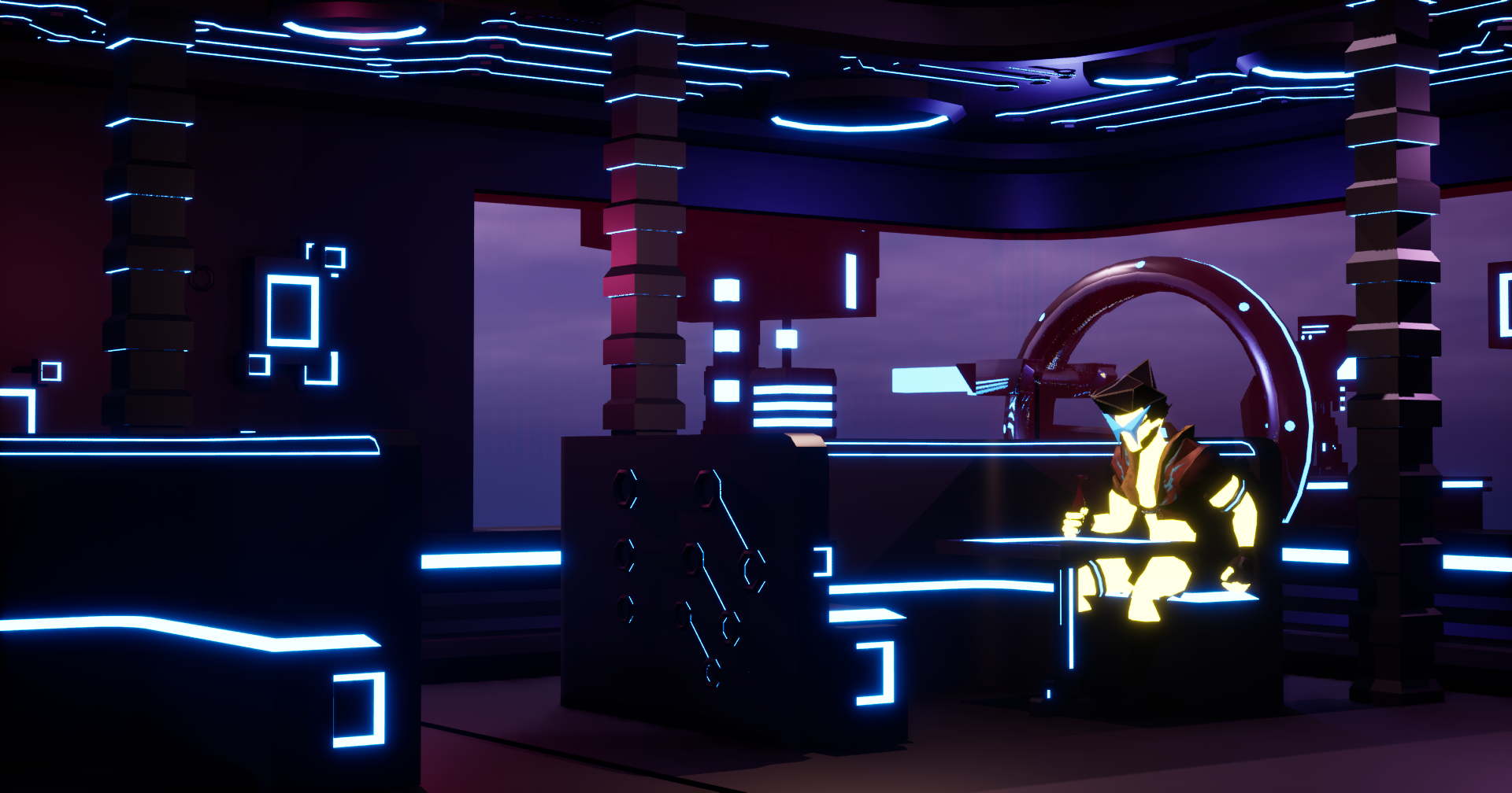Tron-Style Gameplay